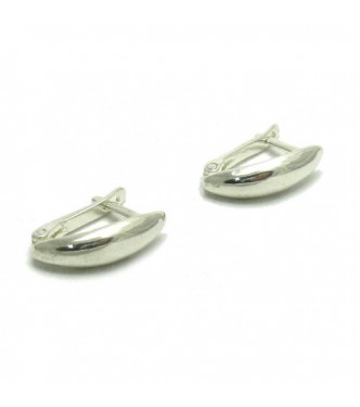 E000540 Sterling Silver Earrings 925 French Clip
